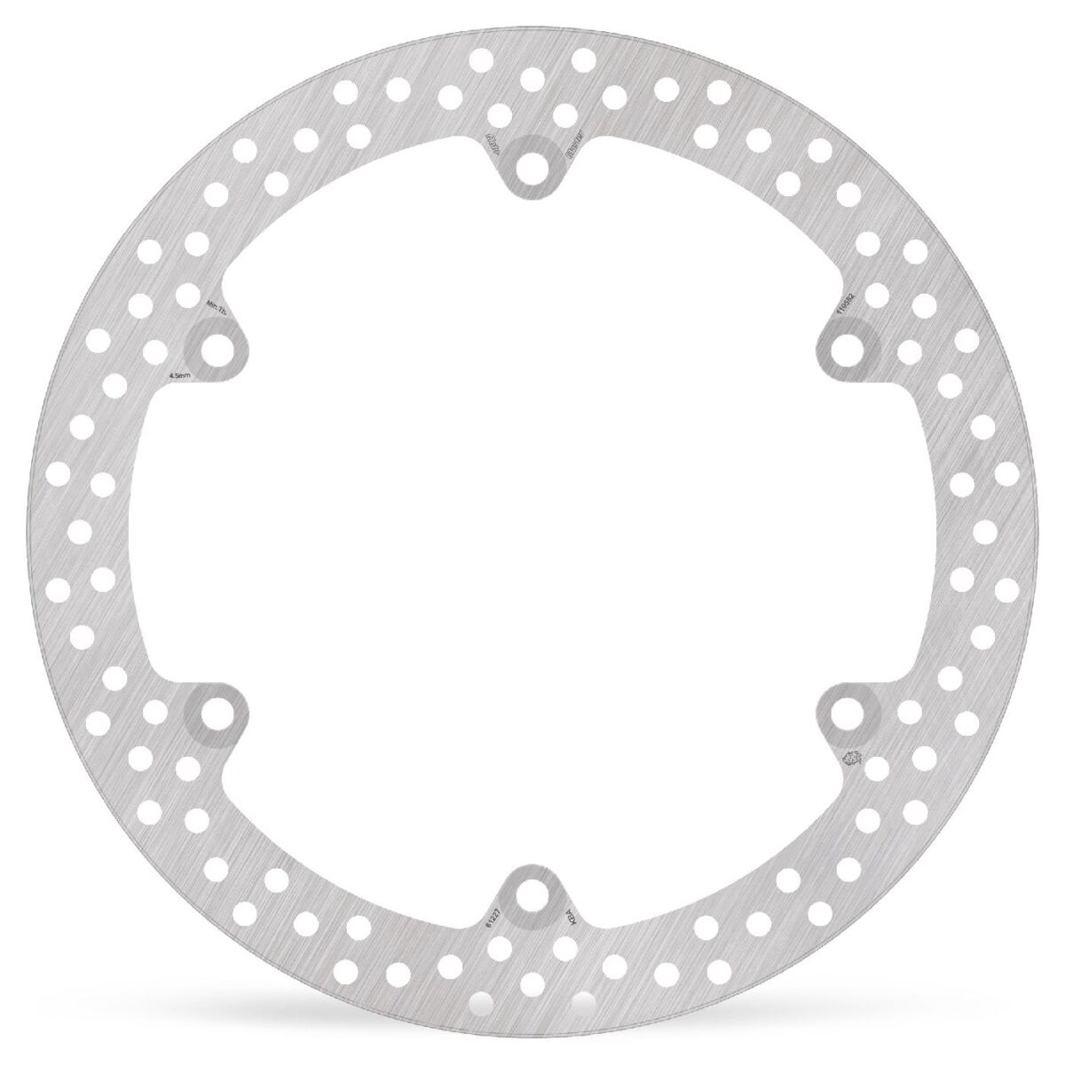 BRAKE ROTOR FIXED HALO ROUND NATURAL