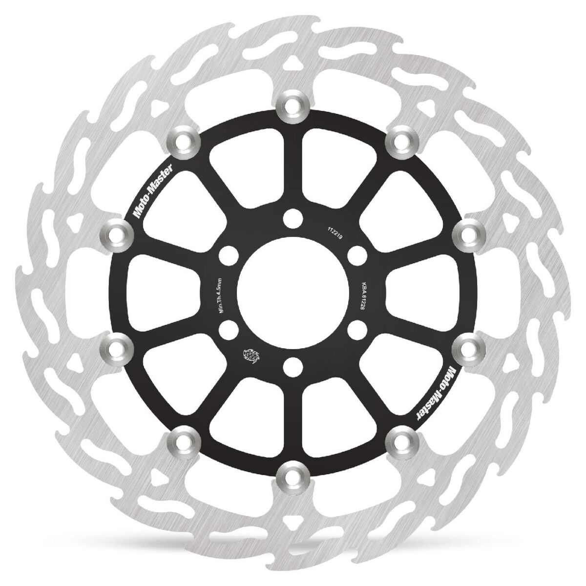 BRAKE ROTOR FLOATING FLAME BLACK
