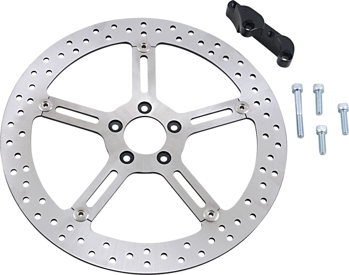 BRAKE ROTOR KIT BIG BRAKE LEFT FOR DYNA & SOFTAIL