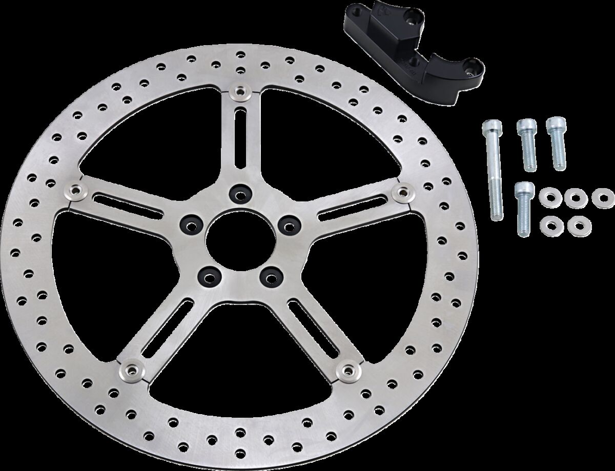BRAKE ROTOR KIT BIG BRAKE RIGHT FOR DYNA & SOFTAIL