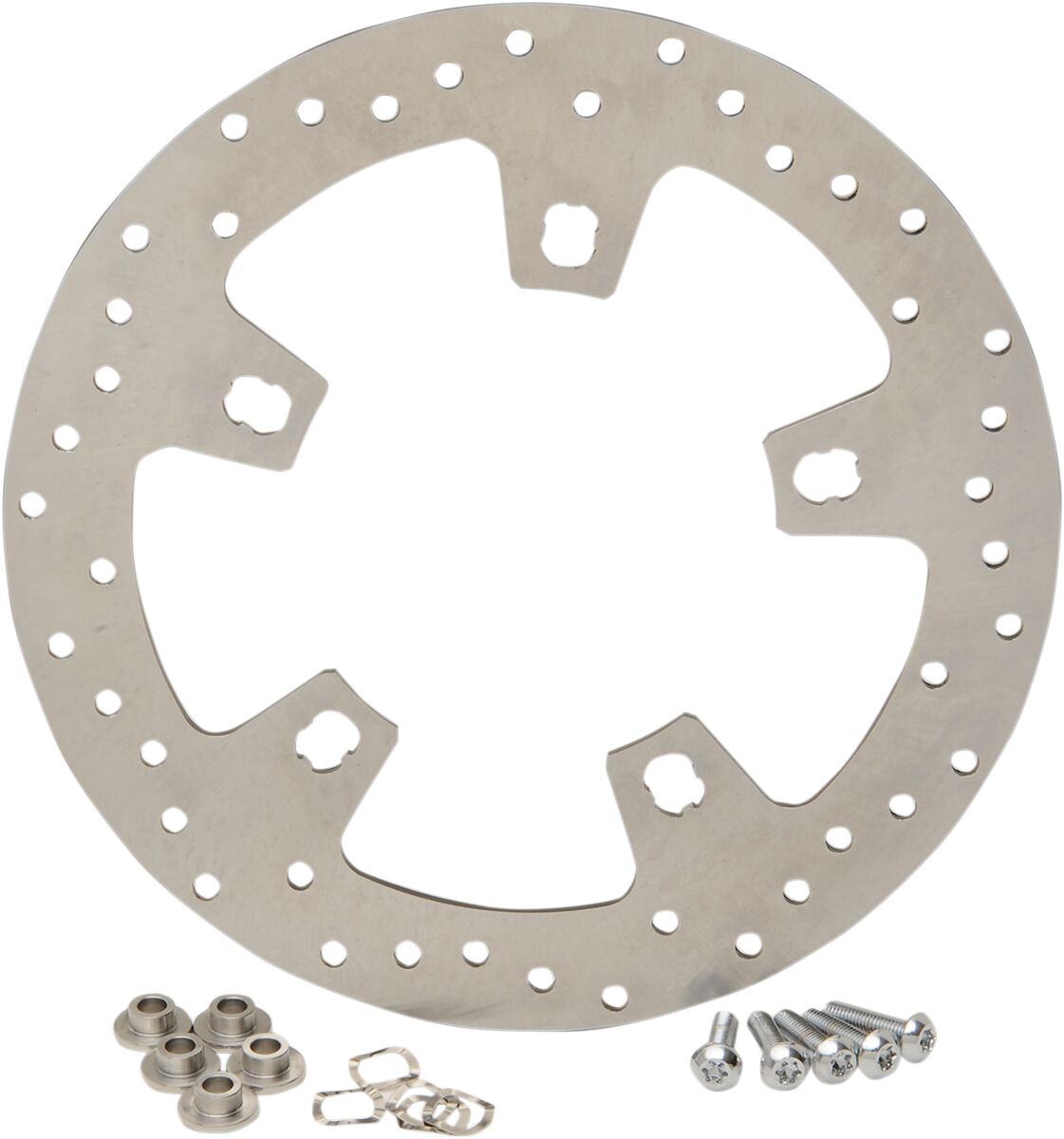 STAINLESS STEEL DRILLED FRONT BRAKE ROTOR