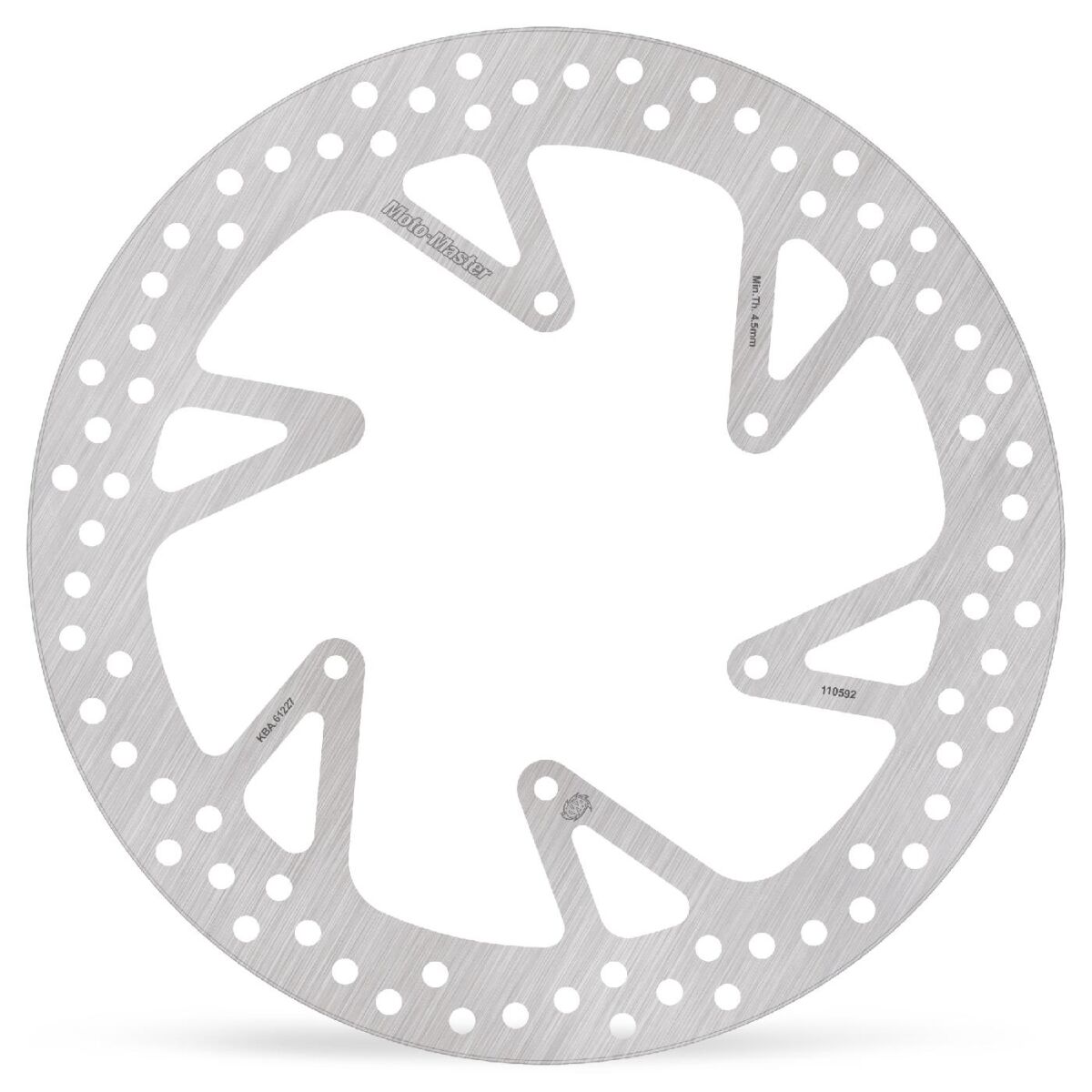 BRAKE ROTOR FIXED HALO ROUND