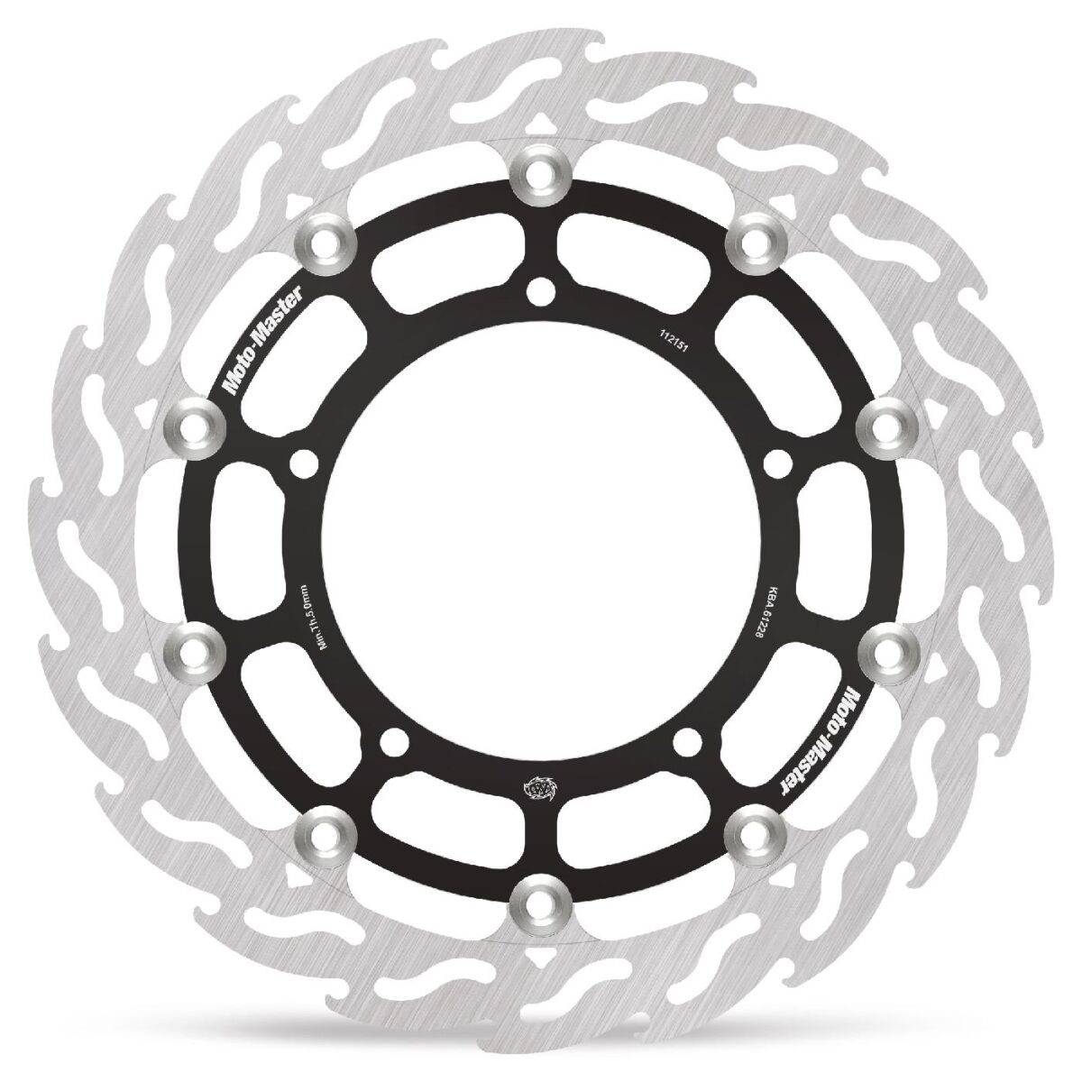 BRAKE ROTOR FLOATING FLAME RACING