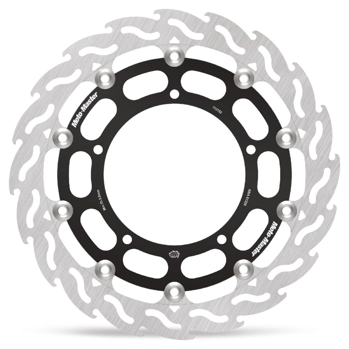 BRAKE ROTOR FLOATING FLAME RACING