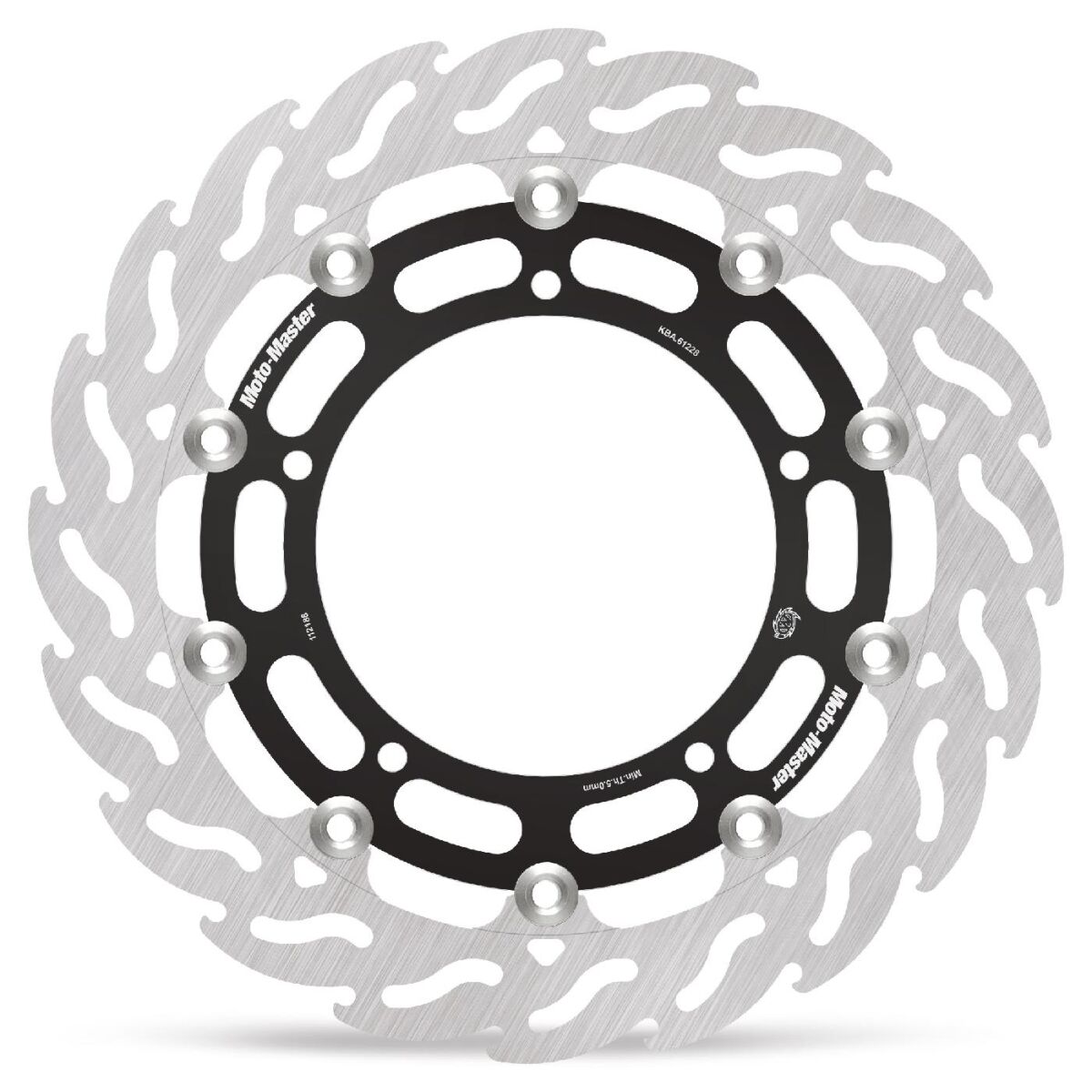 BRAKE ROTOR FLOATING FLAME RACING