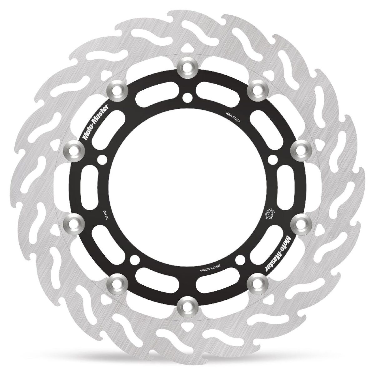 BRAKE ROTOR FLOATING FLAME RACING