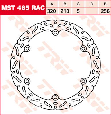 BRAKE ROTOR NON-FLOATING RAC-DESIGN