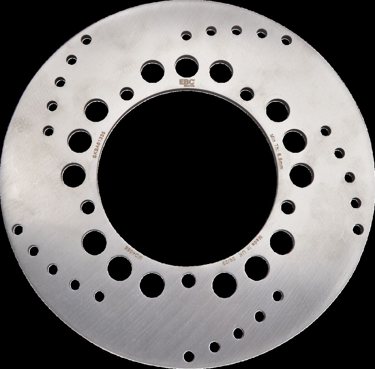 BRAKE ROTOR HPSR SERIES SOLID ROUND REAR