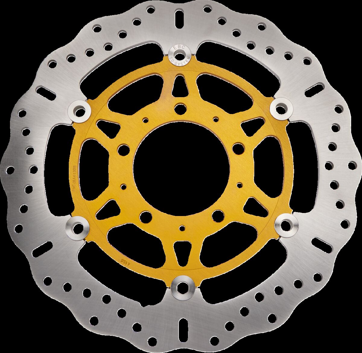 BRAKE ROTOR XC SERIES FLOATING CONTOUR WAVE