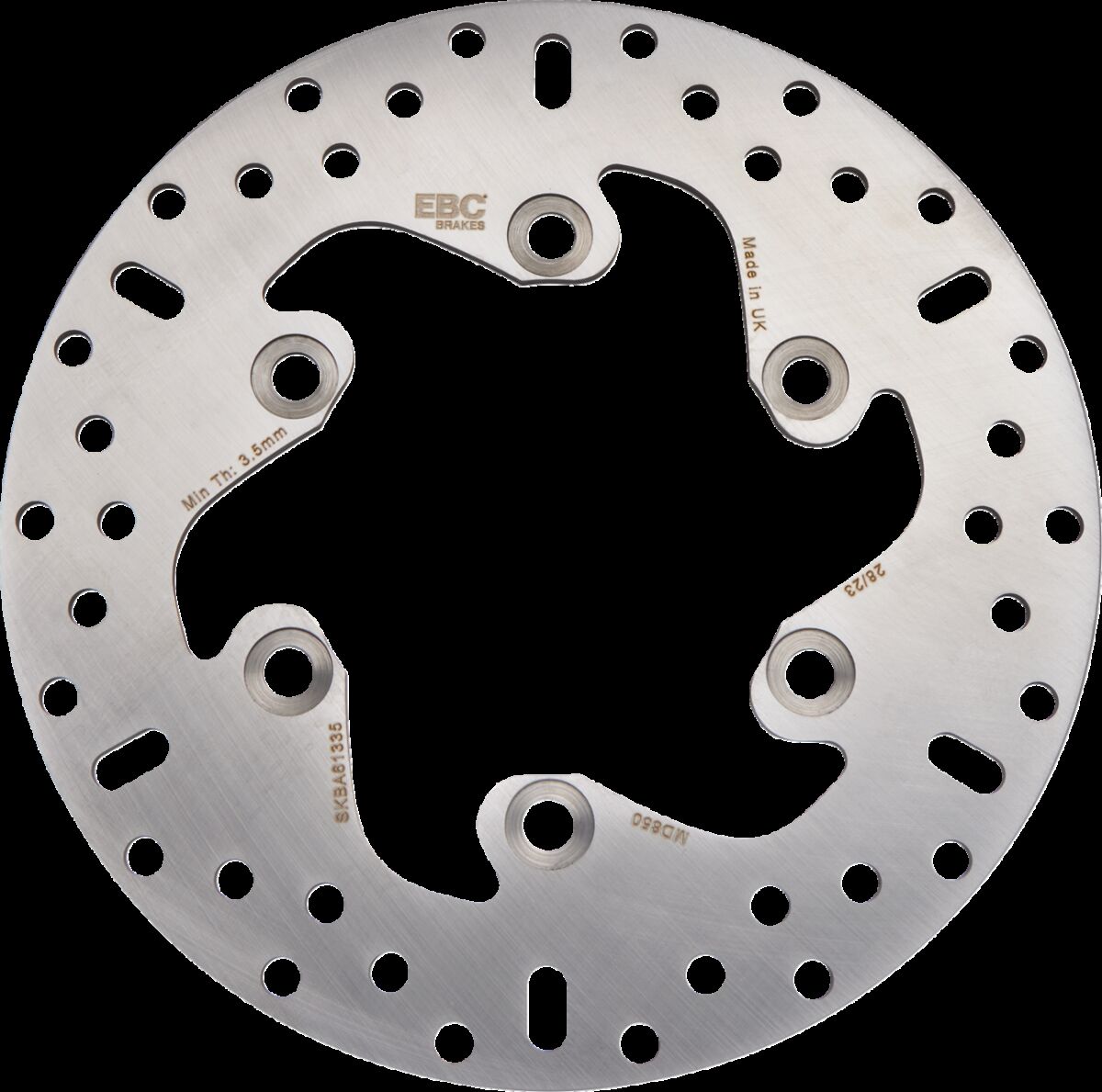 BRAKE ROTOR FIXED ROUND REAR