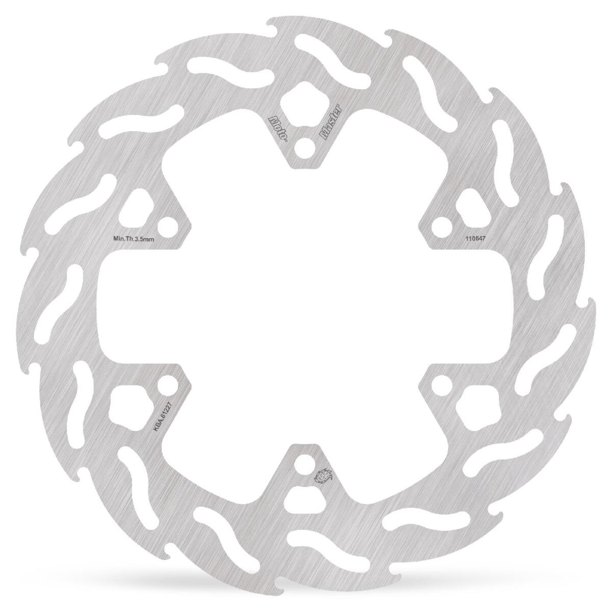 BRAKE ROTOR FIXED FLAME FLAMED NATURAL