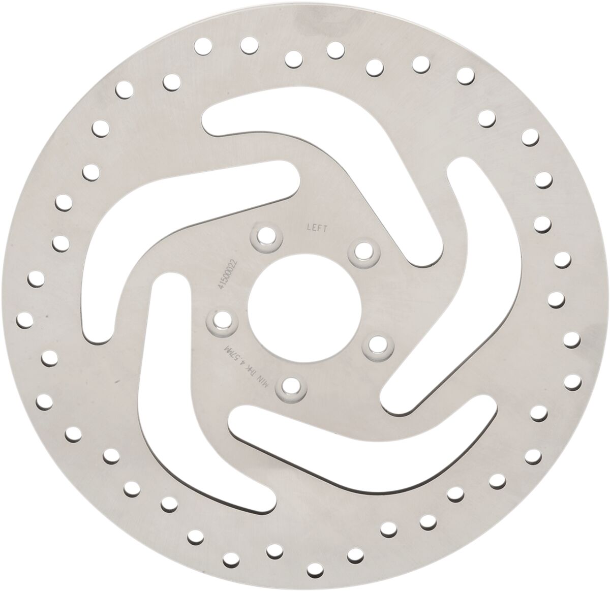 STAINLESS STEEL DRILLED FRONT BRAKE ROTOR