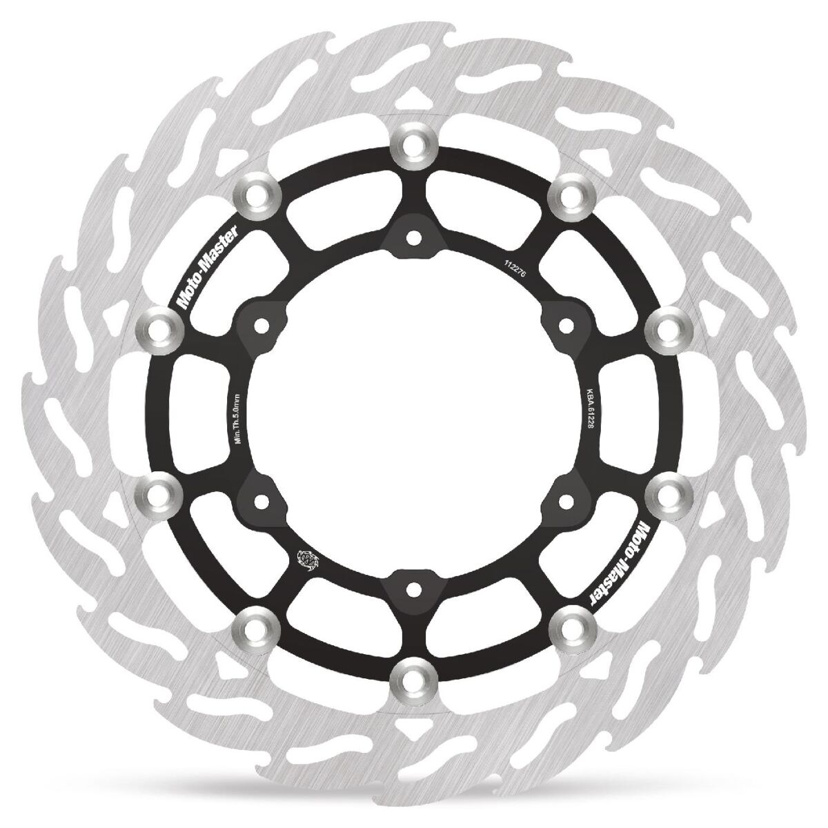 BRAKE ROTOR FLOATING FLAME BLACK