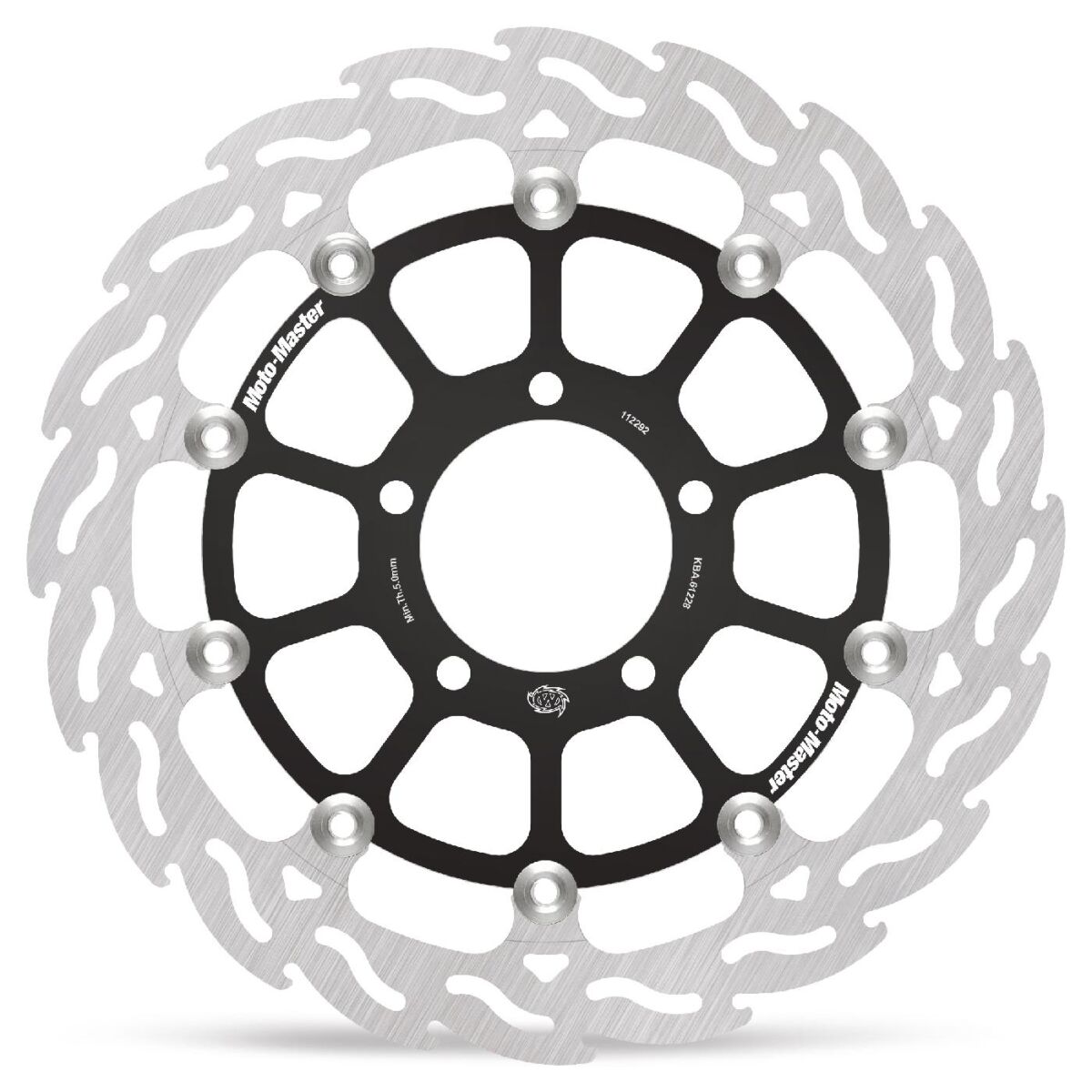 BRAKE ROTOR FLOATING FLAME BLACK
