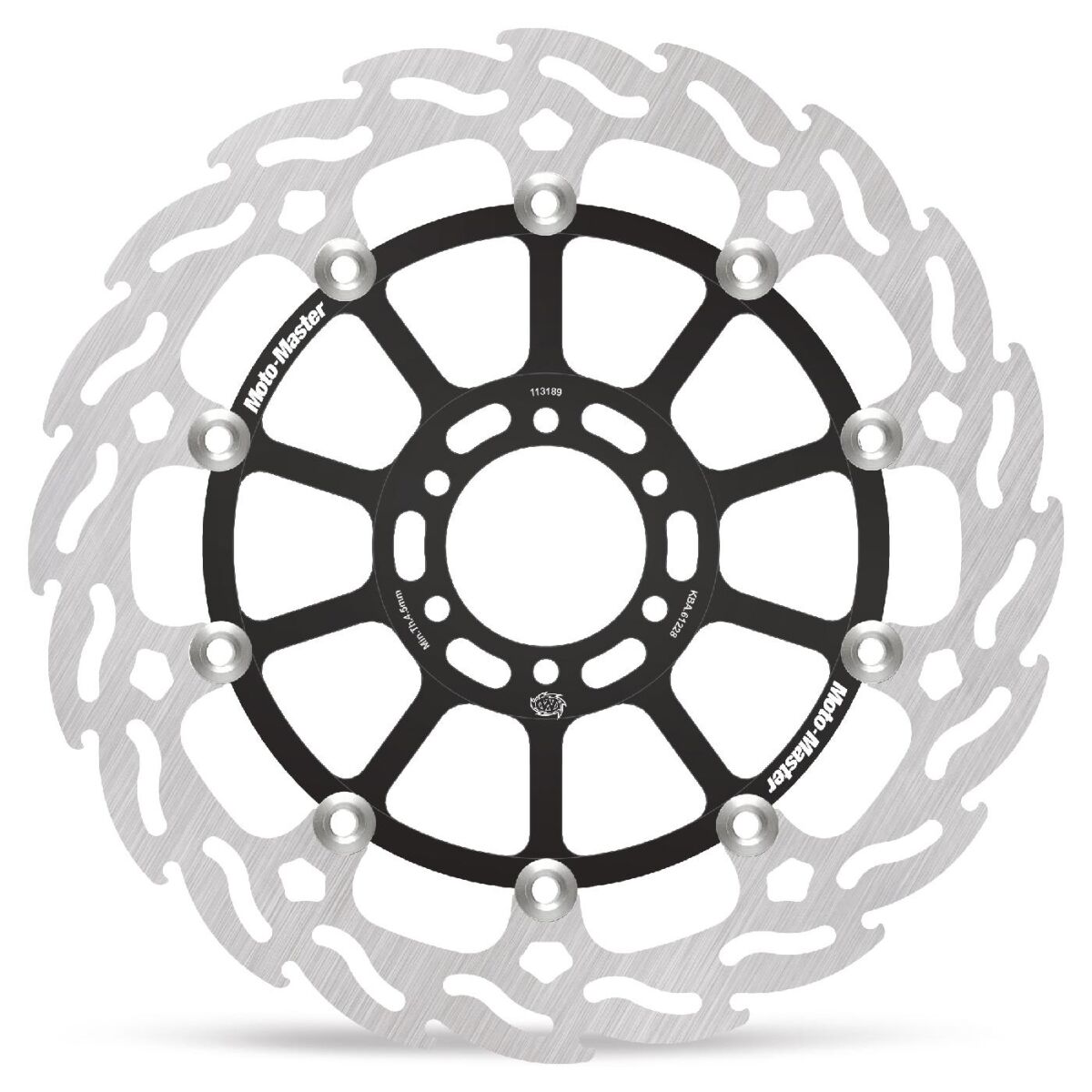 BRAKE ROTOR FLOATING FLAME BLACK