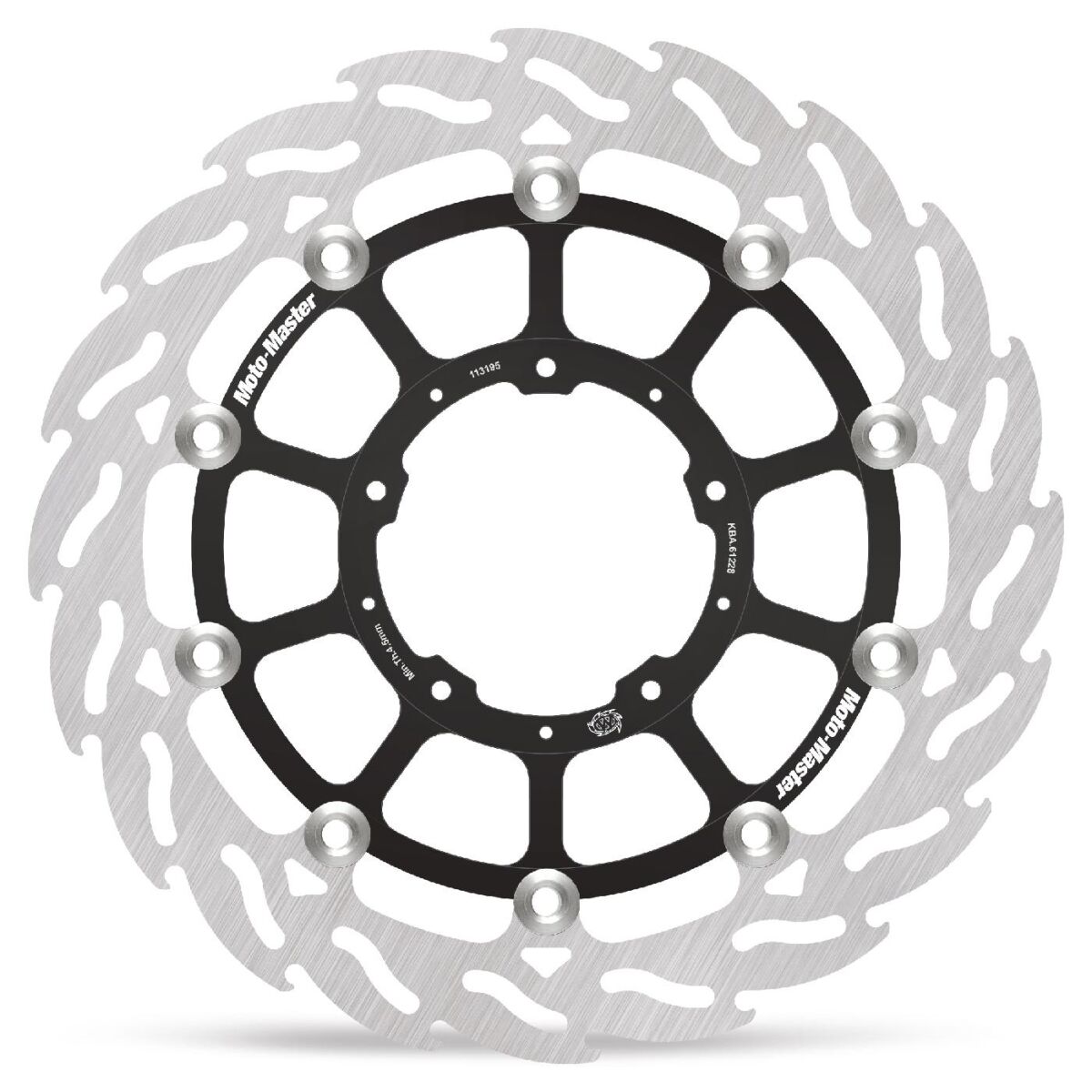 BRAKE ROTOR FLOATING FLAME BLACK