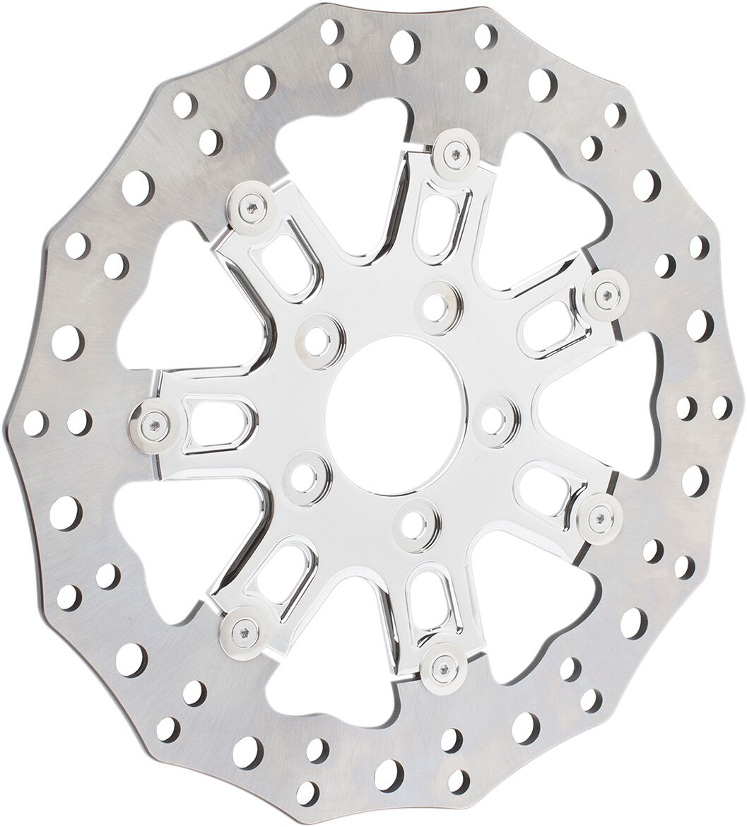 BRAKE ROTOR FOR 7-VALVE WHEEL 11.8" FRONT CHROME