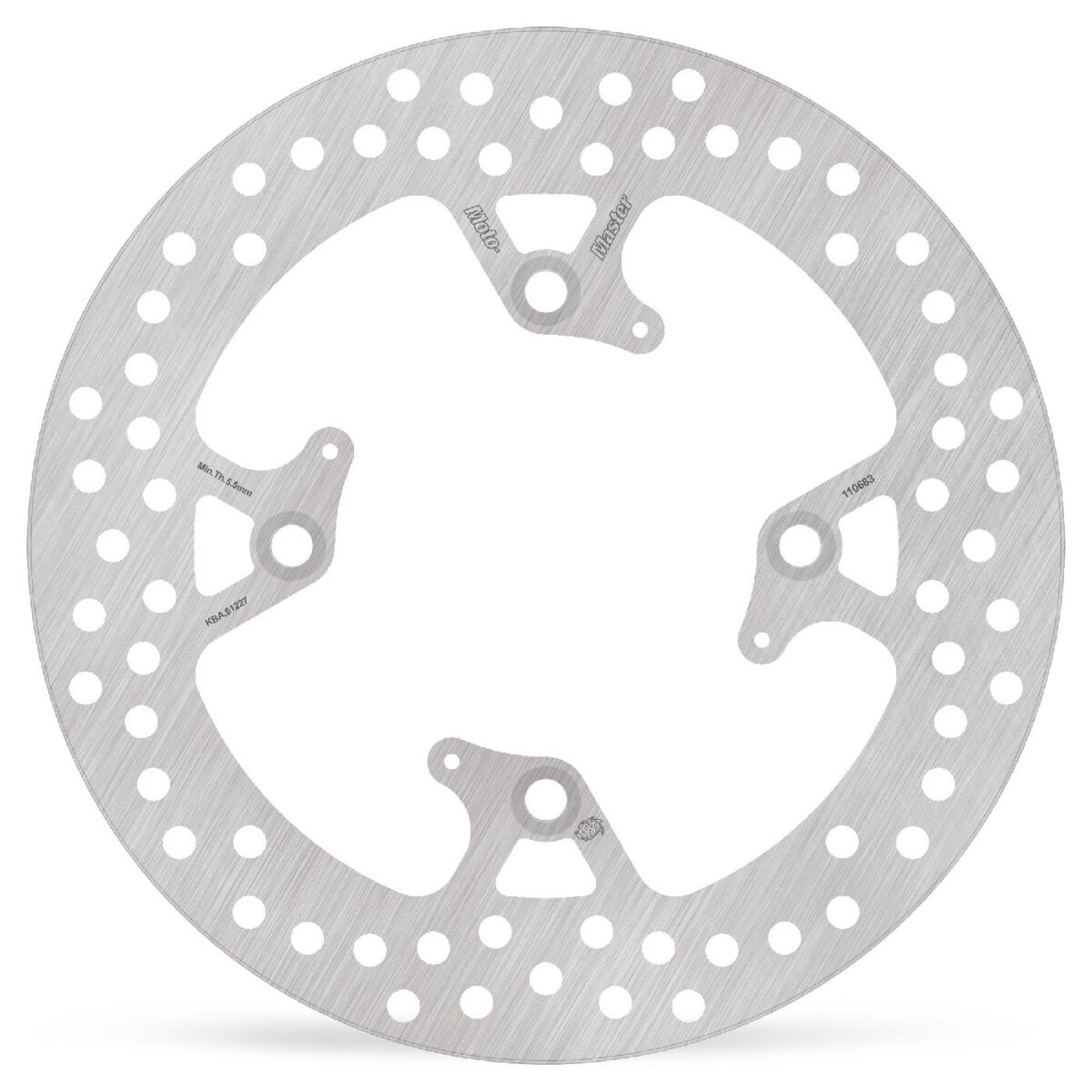 BRAKE ROTOR FIXED HALO ROUND
