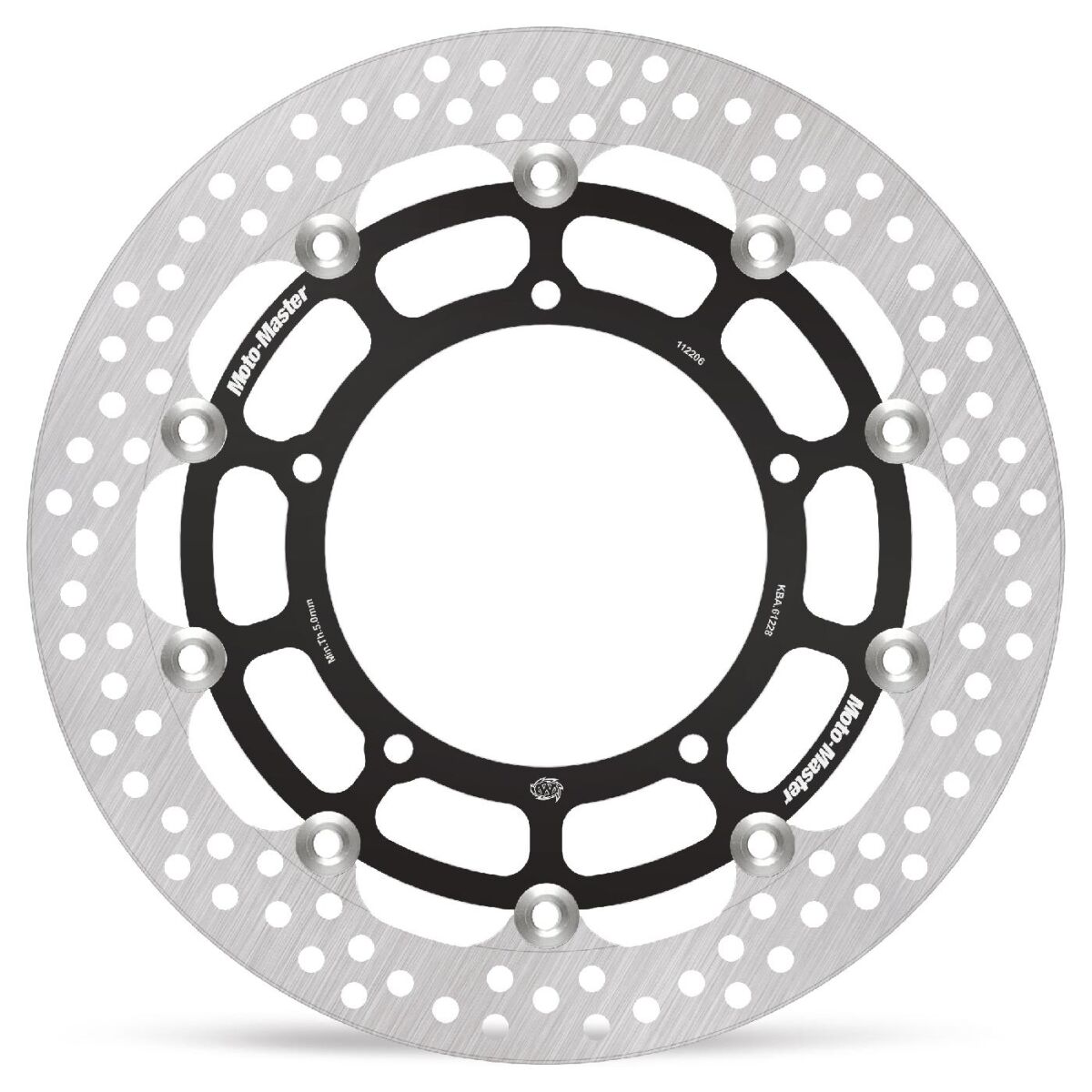 BRAKE ROTOR FLOATING HALO RACING ROUND