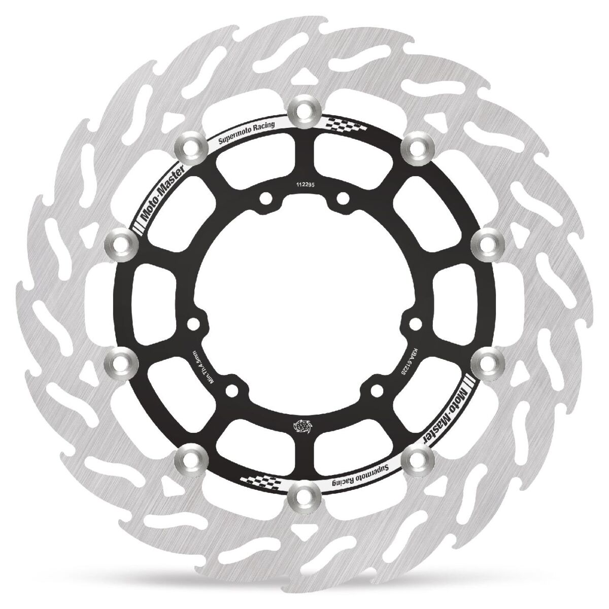 BRAKE ROTOR FLOATING FLAME SUPERMOTO RACING
