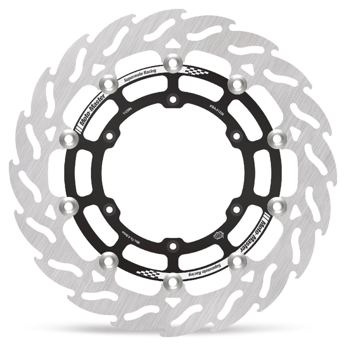 BRAKE ROTOR FLOATING FLAME SUPERMOTO RACING