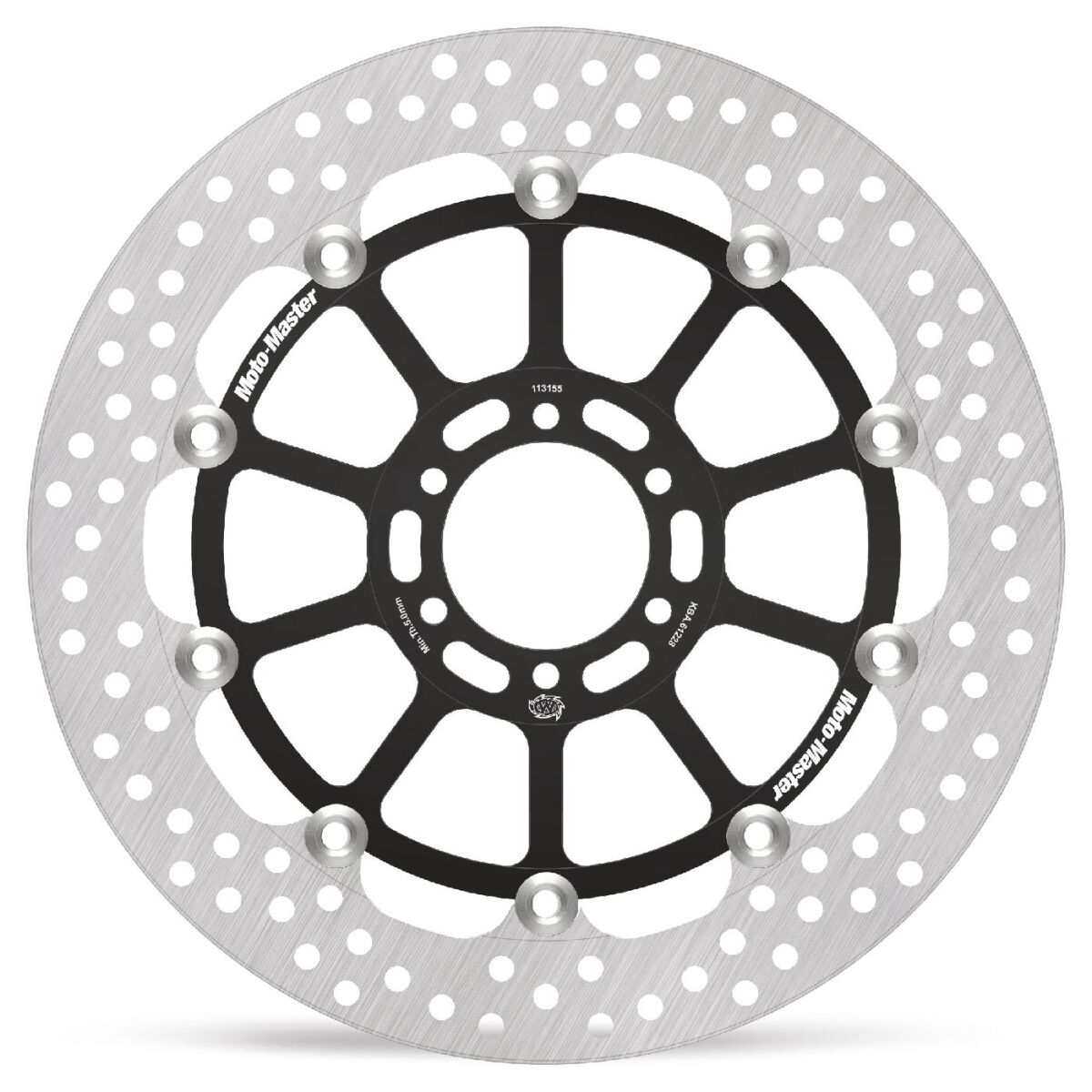 BRAKE ROTOR FLOATING HALO RACING ROUND