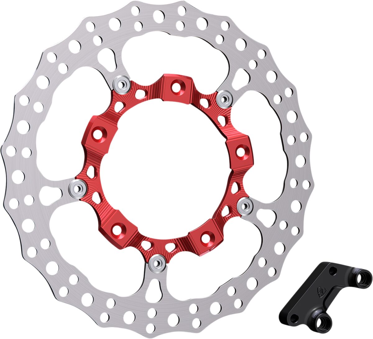 ROTOR 14" FF LH RED