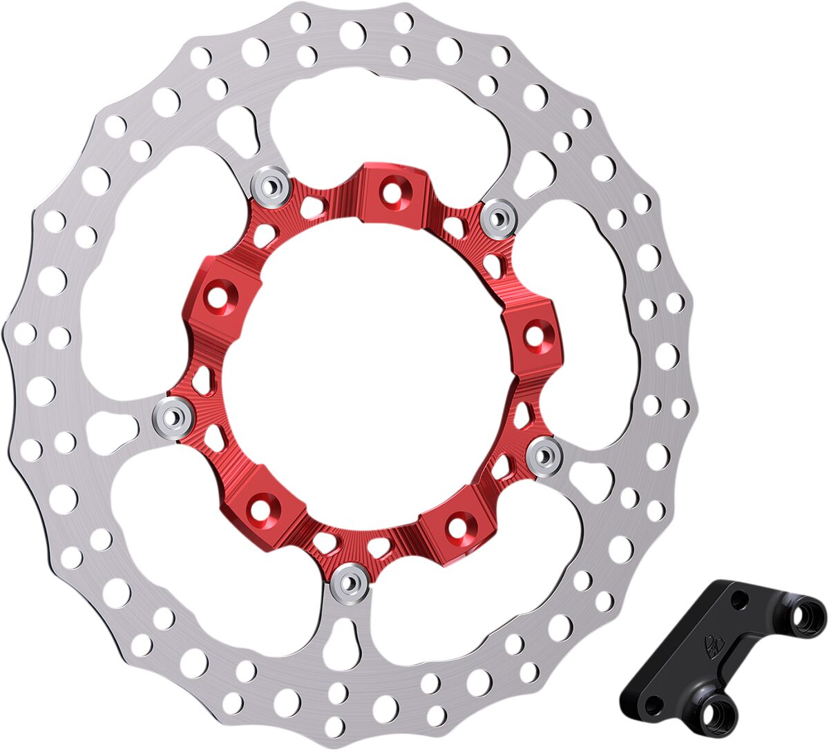 ROTOR 14" FF RH RED