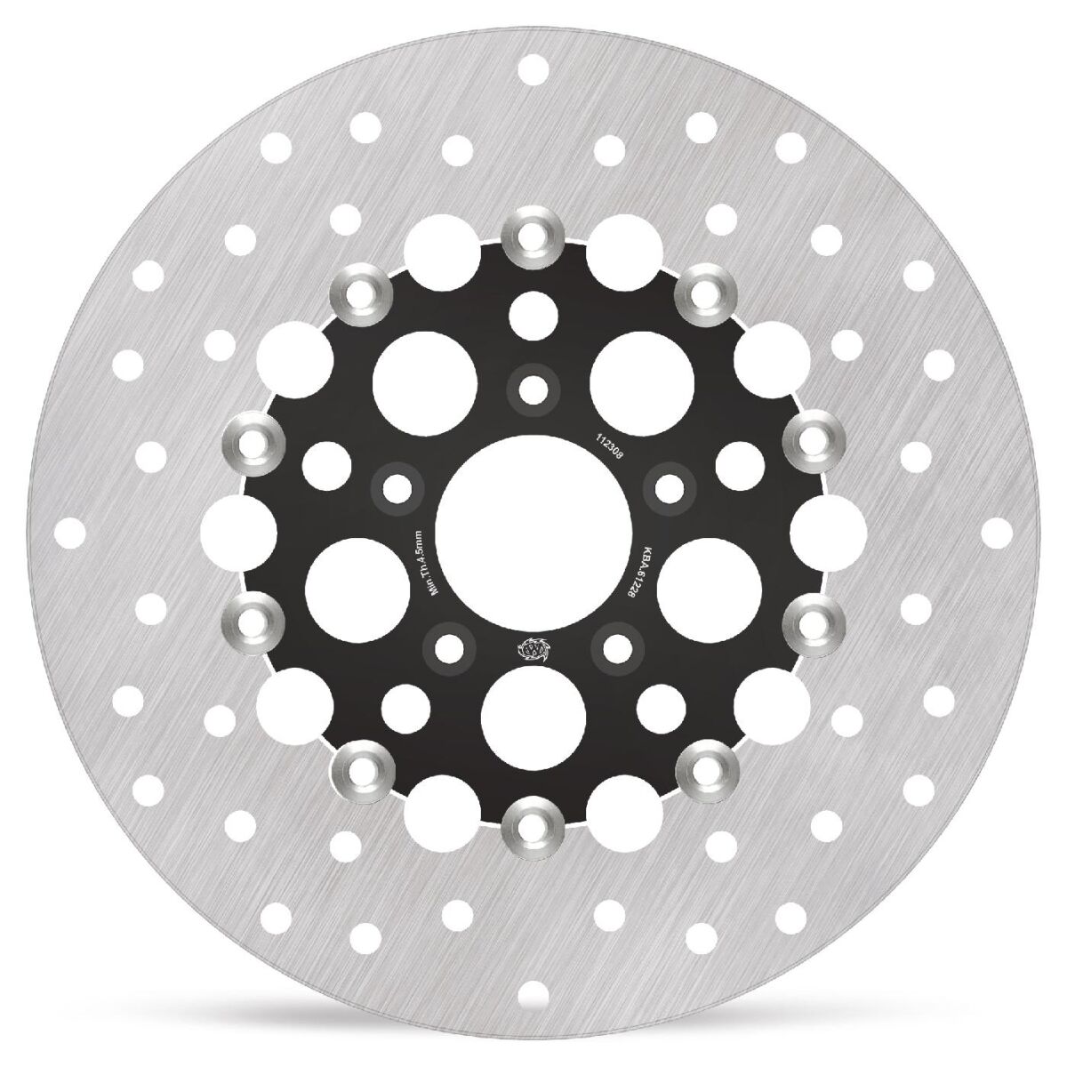BRAKE ROTOR FLOATING HALO ROUND FRONT