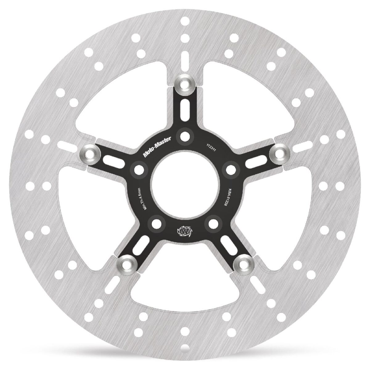 BRAKE ROTOR FLOATING ADRIAN SPORT ROUND FRONT