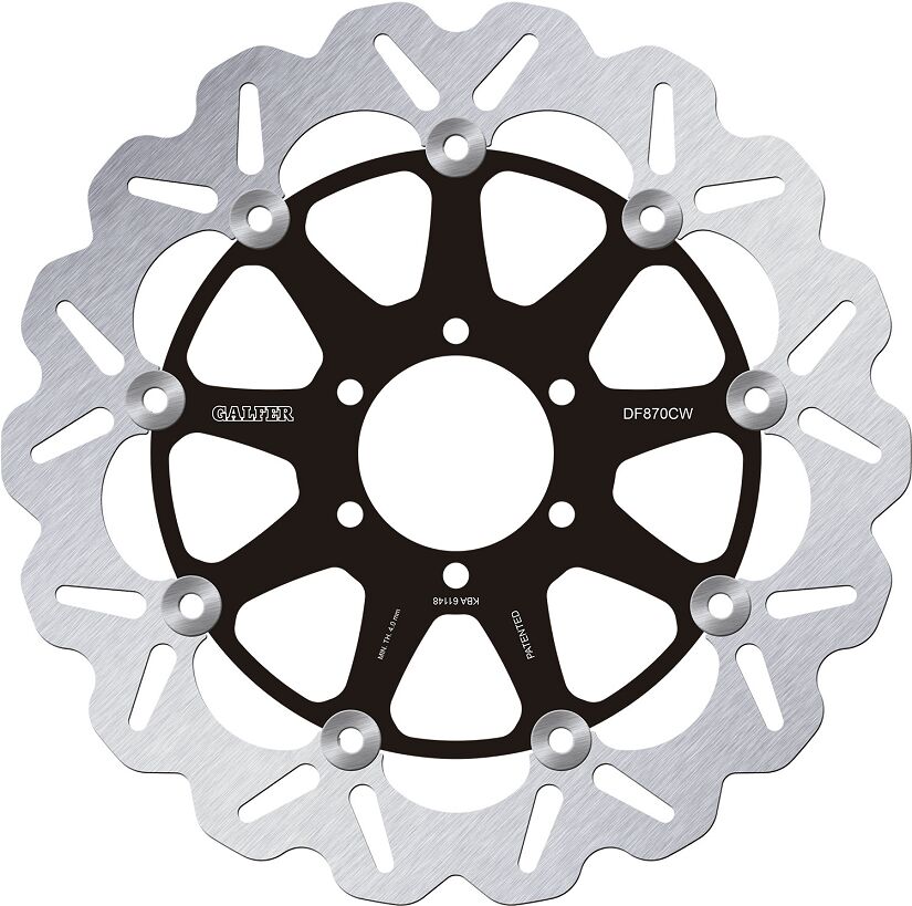 BRAKE ROTOR FLOATING WAVE