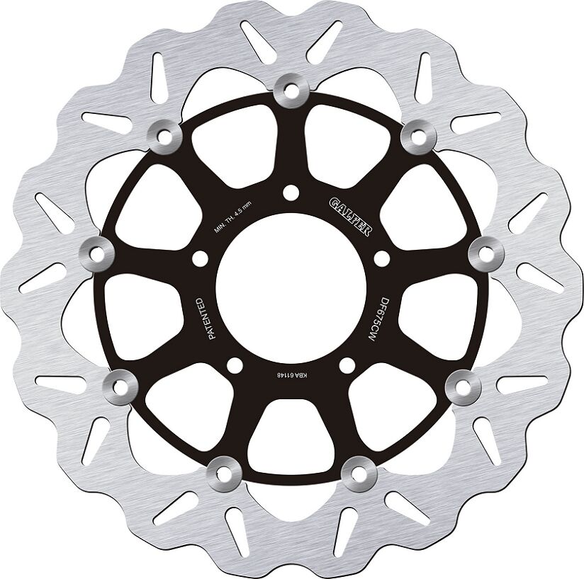 BRAKE ROTOR FLOATING WAVE
