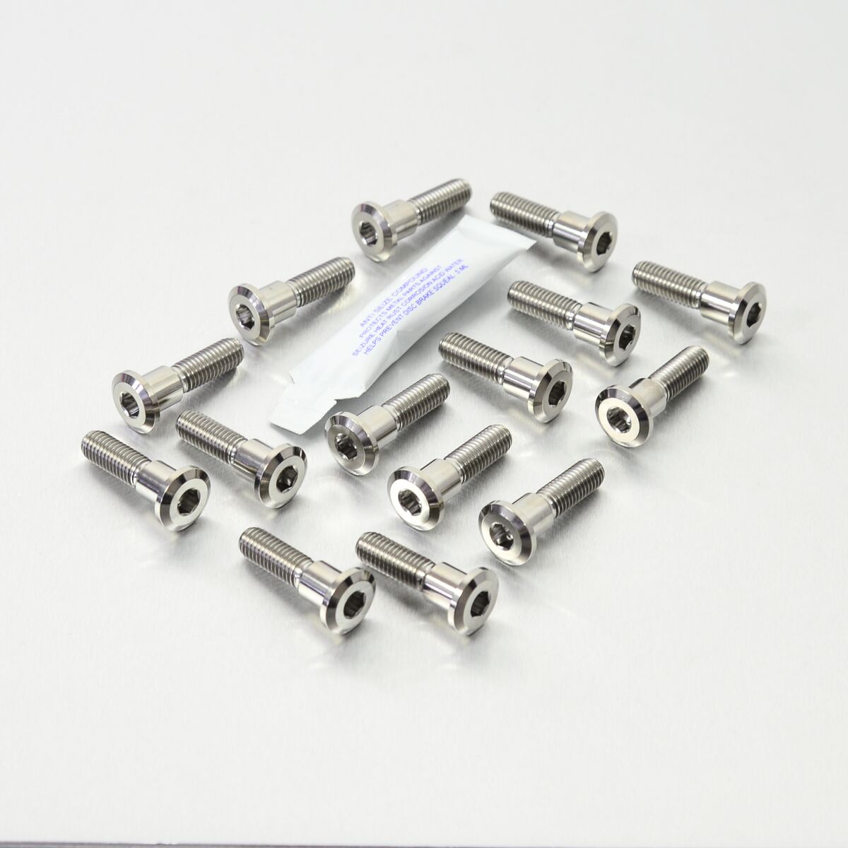 BRAKE ROTOR BOLT KIT TITANIUM