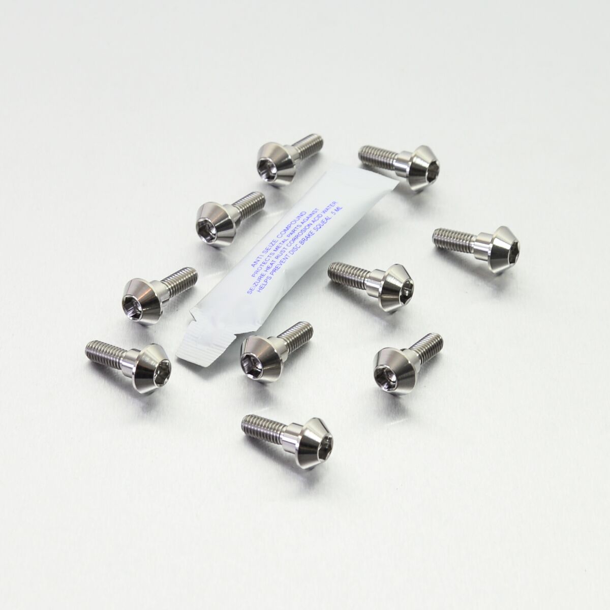 BRAKE ROTOR BOLT KIT TITANIUM
