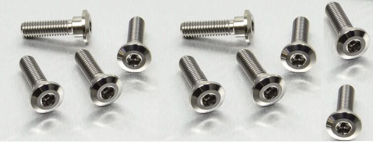 BRAKE ROTOR BOLT KIT TITANIUM