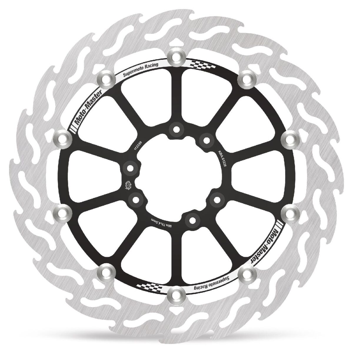 BRAKE ROTOR FLOAT FLAME SUPERMOTO RACING