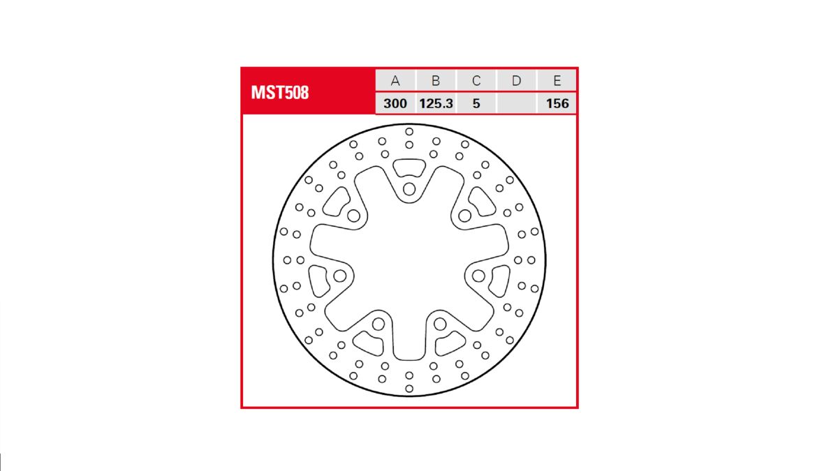 BRAKE ROTOR FIXED ROUND