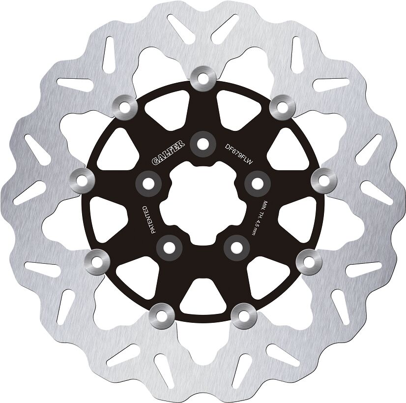 BRAKE ROTOR FLOATING WAVE STEEL CENTER