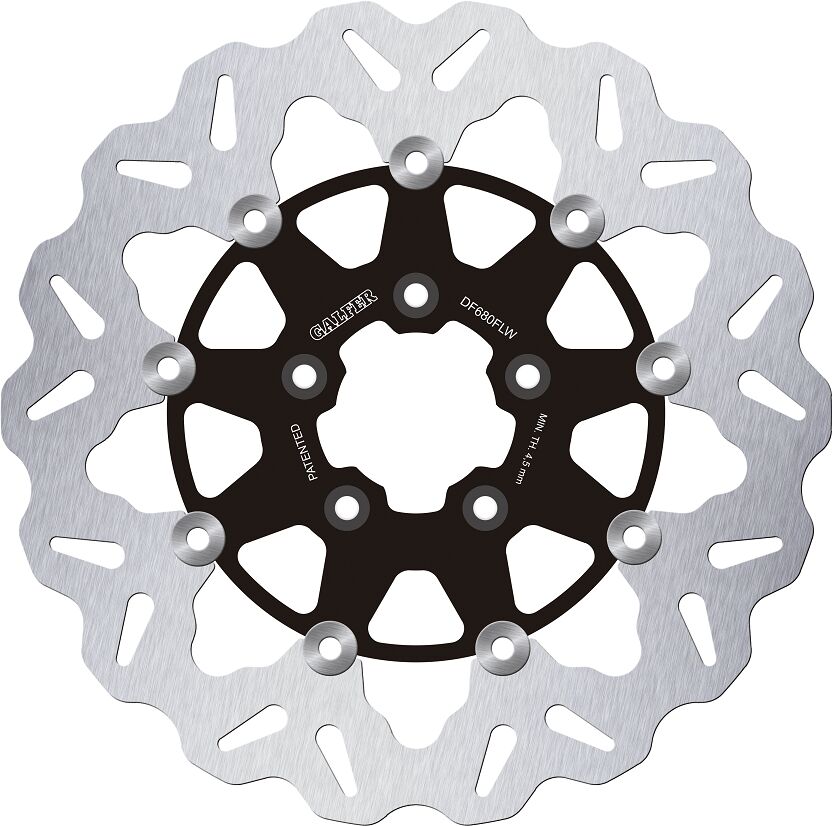 BRAKE ROTOR FLOATING WAVE STEEL CENTER