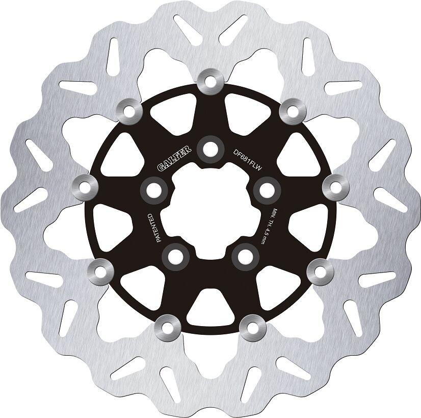 BRAKE ROTOR FLOATING WAVE STEEL CENTER