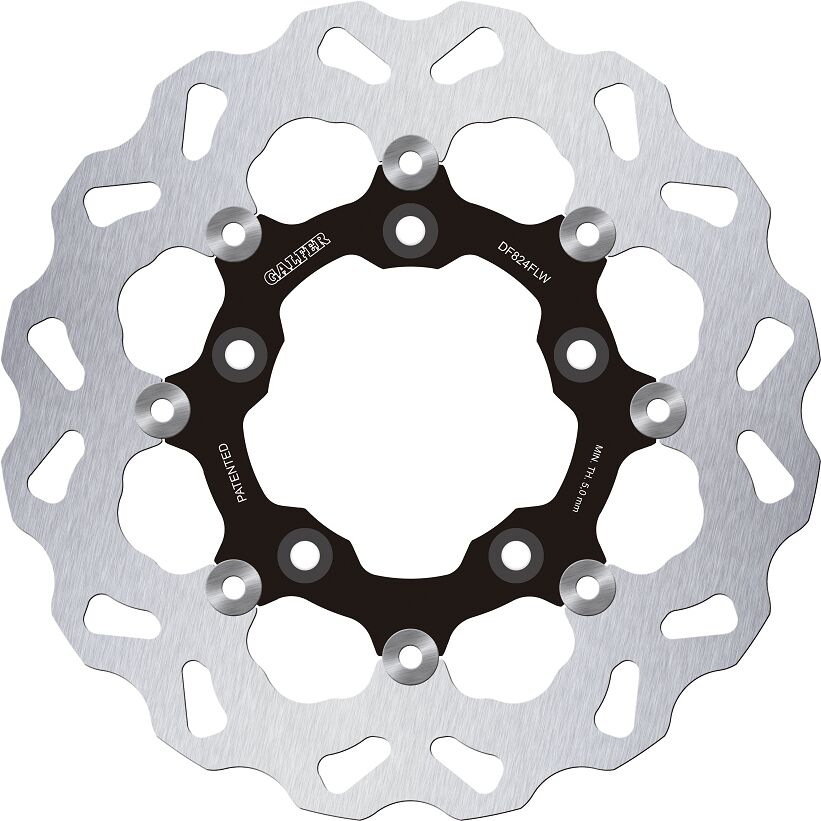 BRAKE ROTOR FLOATING WAVE STEEL CENTER