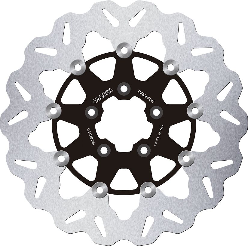 BRAKE ROTOR FLOATING WAVE STEEL CENTER