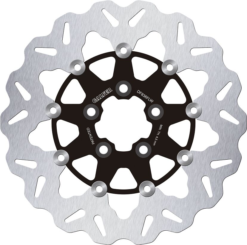 BRAKE ROTOR FLOATING WAVE STEEL CENTER
