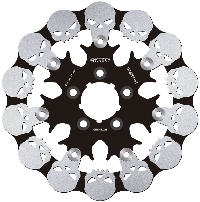 BRAKE ROTOR FLOATING SKULL