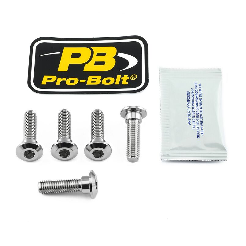 BRAKE ROTOR MOUNTING BOLT KIT STAINLESS STEEL