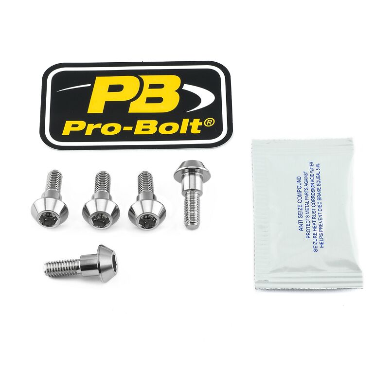 BRAKE ROTOR MOUNTING BOLT KIT STAINLESS STEEL