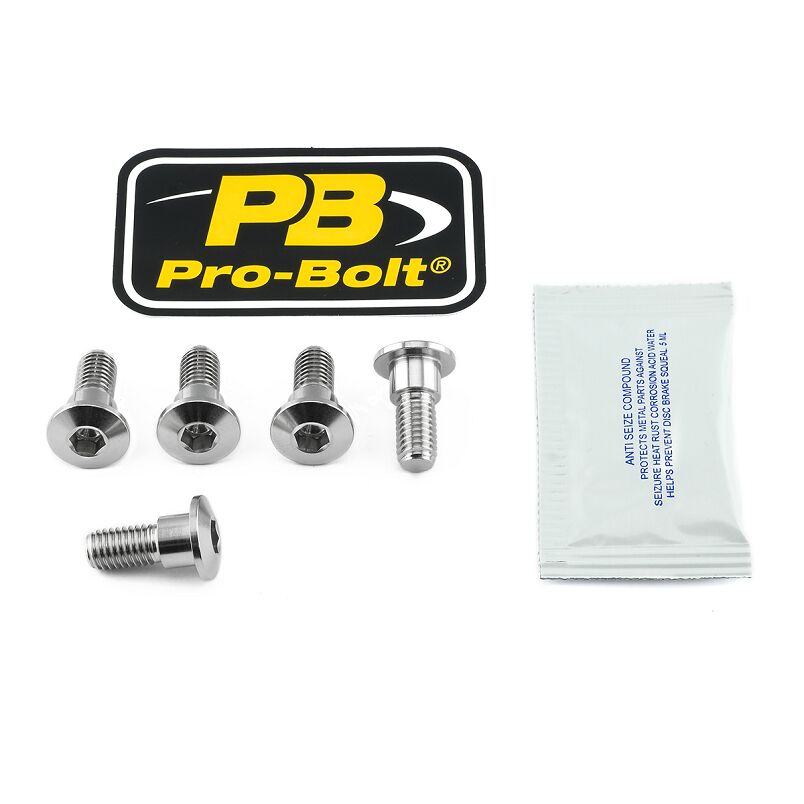 BRAKE ROTOR MOUNTING BOLT KIT STAINLESS STEEL