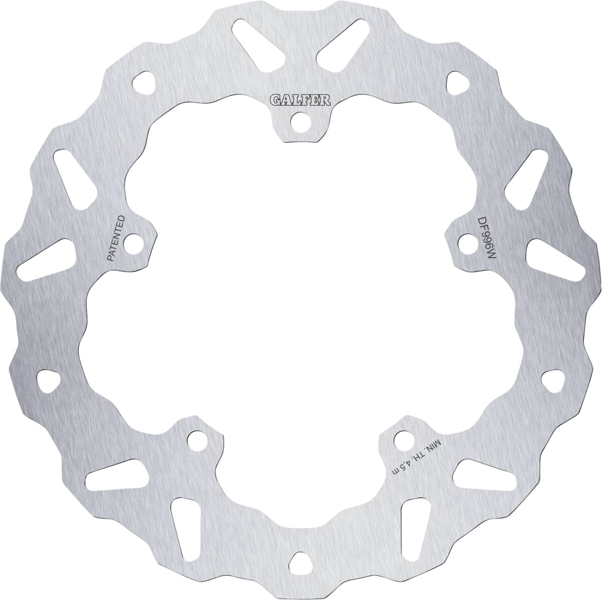 ROTOR REAR SOLID WAVE