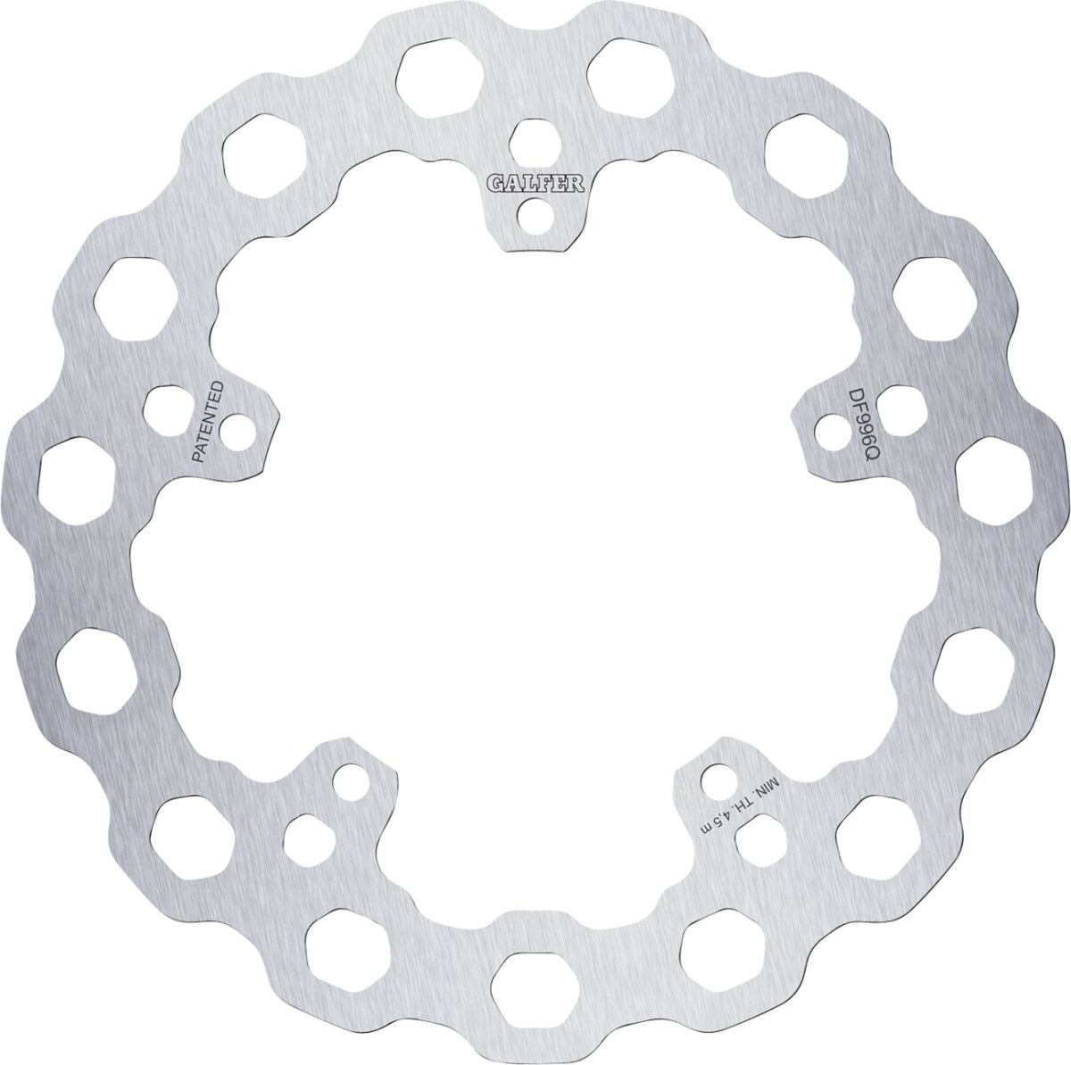 ROTOR REAR SOLID WAVE
