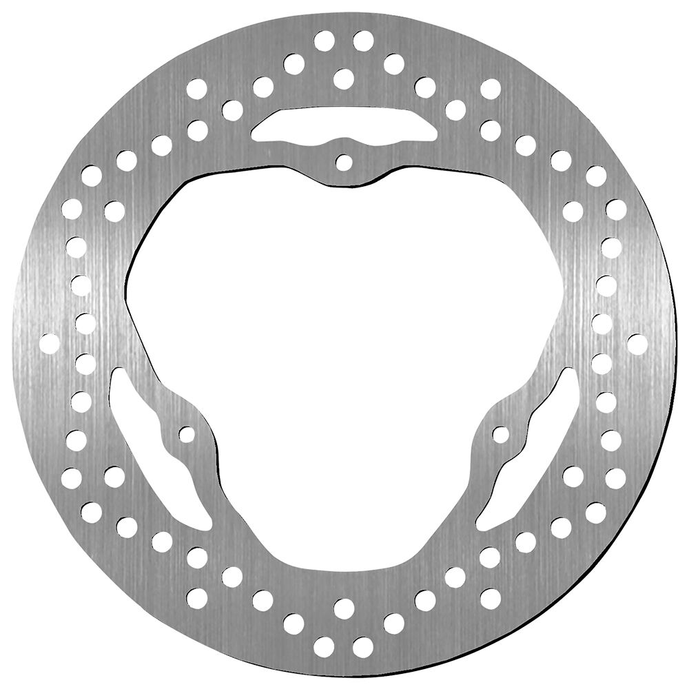 BRAKE ROTOR STANDARD FIXED ROUND REAR